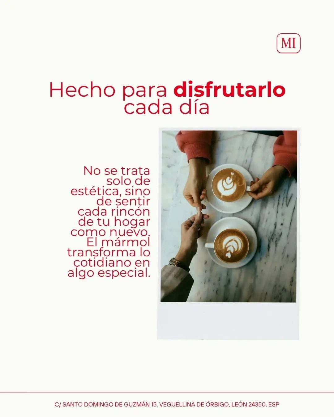 El mármol no es solo una piedra