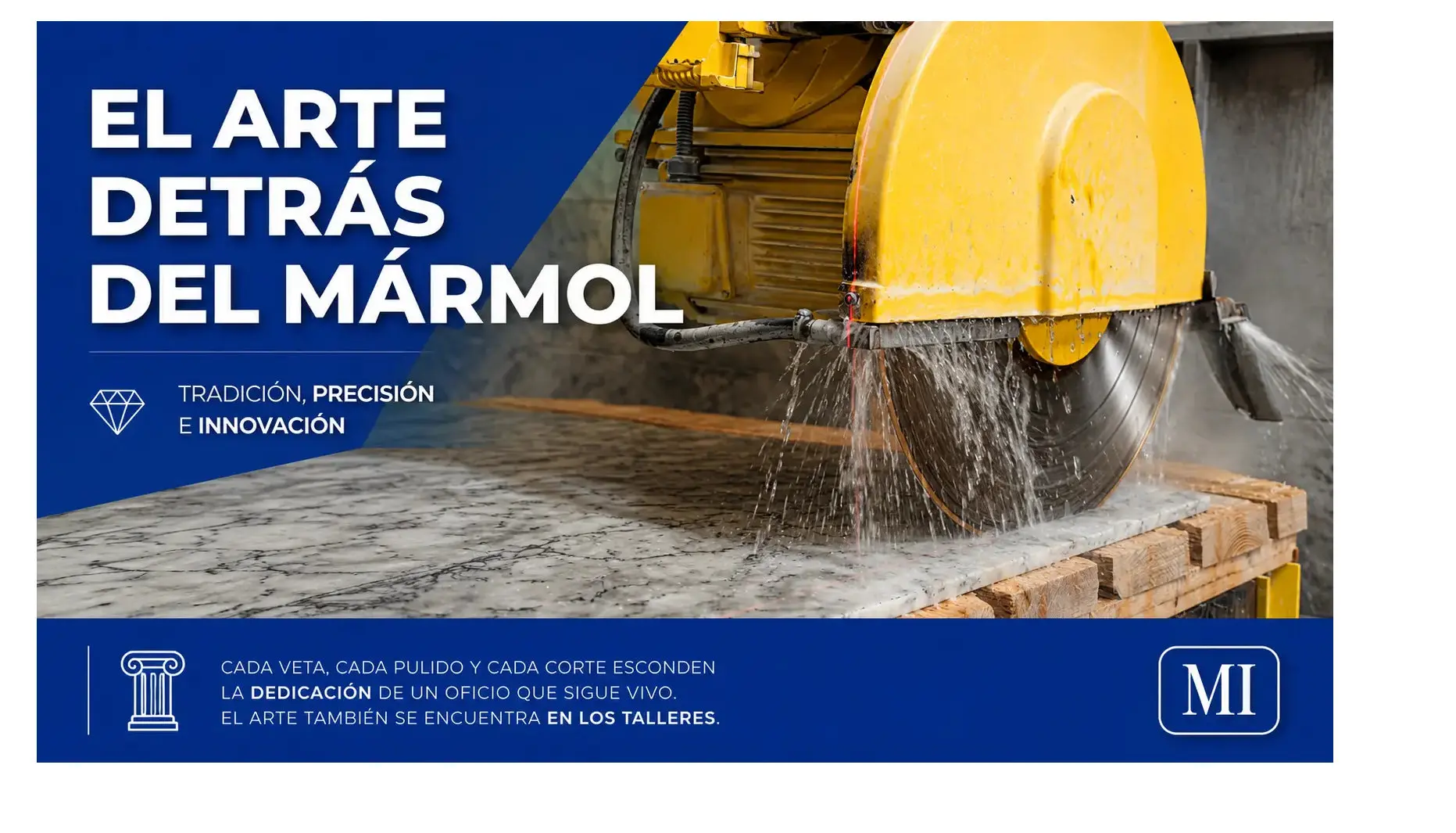 cortantdo marmol