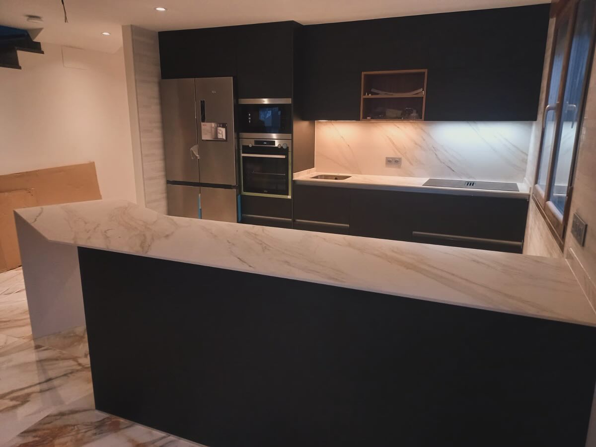 Encimera de cocina en Ceratop Dolomiti