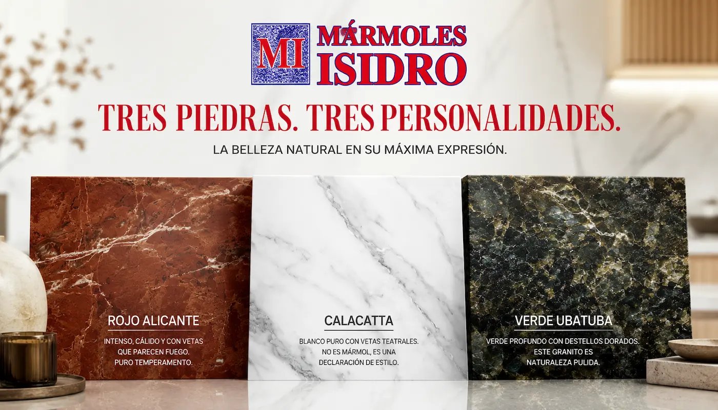 Mármoles Isidro materiales